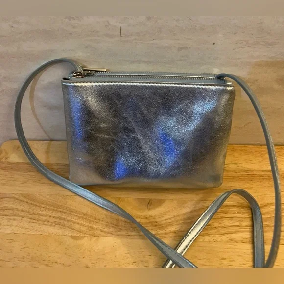 Free People Downtown Double Zip Crossbody
Metallic Boho Minimalist - Picture 4 of 10